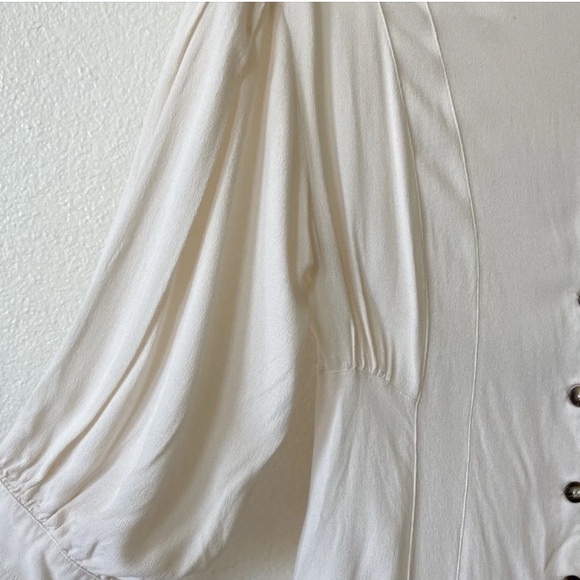 (A11) Free People Get Together Tunic Ivory, Size XS, NEW - Picture 3 of 7